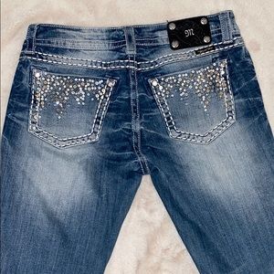 Miss Me skinny jeans 30x31